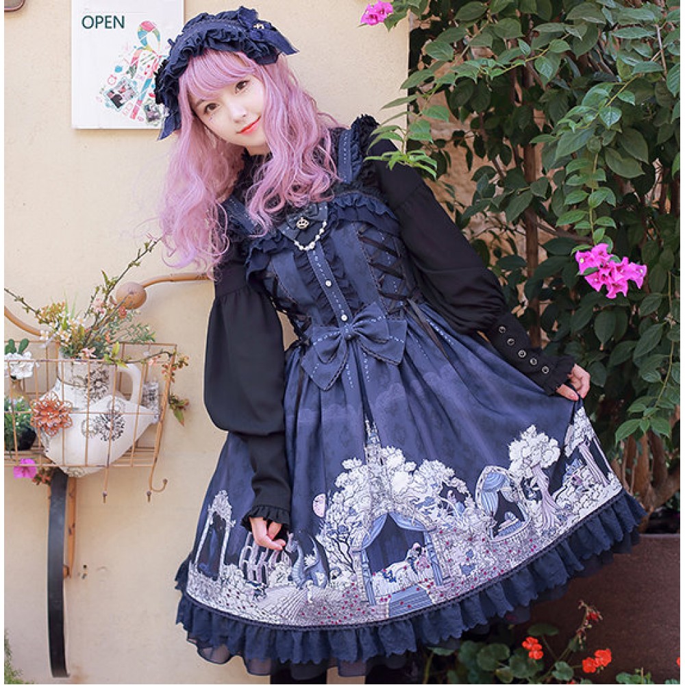 Grieze Forest」lolita ロリィタ服 jsk - ひざ丈ワンピース